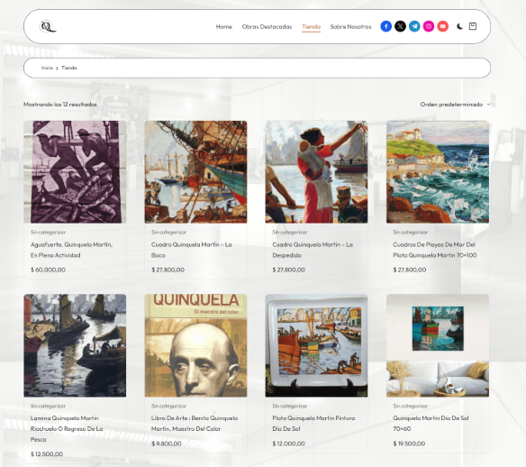 Miniatura Proyecto Web